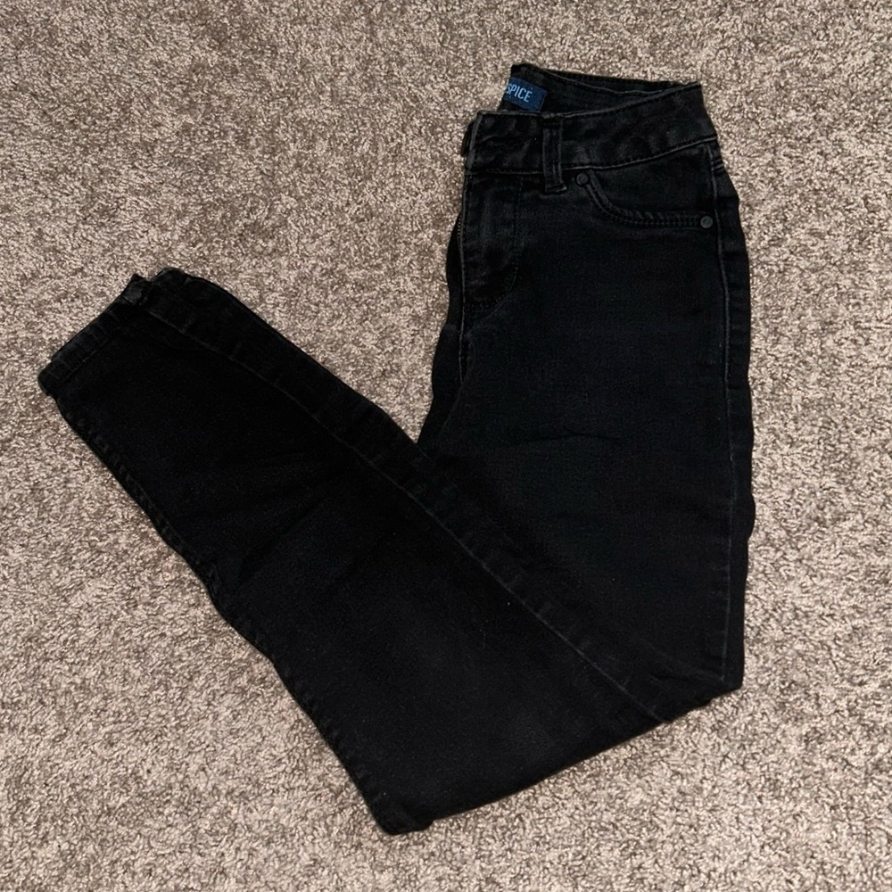 Blue Spice Black staple skinny Jeans